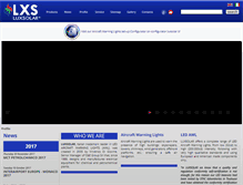 Tablet Screenshot of luxsolar.com